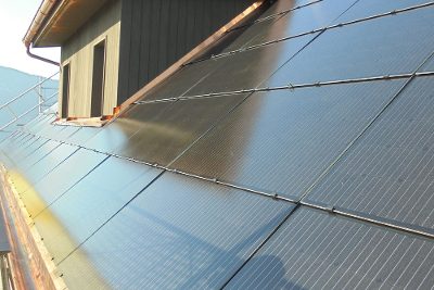 Indach Solaranlage in Meggen